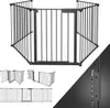 Ikodm Kaminschutzgitter 5-teilig 310 x 75 cm Schwarz, Produktbild-Vorschau 10