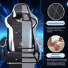 A cutaway view of a gaming chair, highlighting its internal structure and materials. Anteprima dell’immagine prodotto