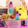 My Vesperbox® Trinkflasche Kinder [500ML] - Wasserflasche Produktbild-Vorschau 4
