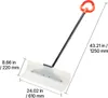 SucceBuy Schneeschaufel, 610x1250mm Schneeräumer mit Produktbild-Vorschau 8