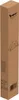 A tall, brown cardboard box with product branding and an illustration. Produktbild-Vorschau
