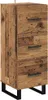 vidaXL Highboard Altholz 34,5 x 34 x 180 cm Holzwerkstoff Produktbild-Vorschau 6
