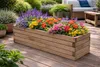 Fioriera in legno da 100 cm – Fioriera per balcone e Anteprima dell’immagine prodotto 3