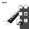 Dalsys 5x Fliesenschiene 2,5m x 12,5mm Viertelkreisprofil Produktbild-Vorschau 2