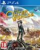 Cover art for the video game 'The Outer Worlds' on PS4, featuring characters and a futuristic landscape. Produktbild-Vorschau