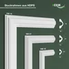 HEXIM Stuckleisten Wandrahmen Sets HDPS weiß - Auswahl an Produktbild-Vorschau 4