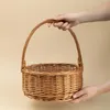 Creative Home Osterkorb Oval Weidenkorb mit Henkel Garten Produktbild-Vorschau 6