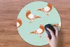 MuchoWow® Mauspad Mousepad Taube - Vogel - Muster 50x50 cm Produktbild-Vorschau 4