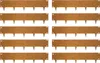 Wovar - Acier corten bordures de jardin en acier corten 24 Voir les images du produit 1