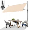 FCH Balkonmarkise 300x120x(200-300) cm Gelenkarm Markise Produktbild-Vorschau 1