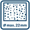 Marteau perforateur sans fil avec ONECHUCK GBH 18V-22 X en Voir les images du produit 22