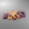 Bild auf Leinwand - Leinwandbild - 5 Teile - Palmen Himmel Produktbild-Vorschau 2