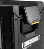 A close-up view of a black Toughbuilt StackTech tool box. Anteprima dell’immagine prodotto