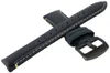 s.Oliver SO-3181-LC Ersatzband | Uhrenarmband Leder blau Produktbild-Vorschau 2