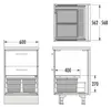 Hailo Abfallsammler 3301611 Allegro 270 Einsatz 2x14 Liter Produktbild-Vorschau 5
