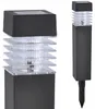 LED štvorcová solárna lampa čierna MARTIN 315588 Polux Náhľad obrázku produktu 5