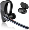 A black wireless headset with a charging case. Podgląd zdjęcia produktu