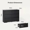 Ladekast BEALIFE 100x35x75 cm met 6 laden | Van MDF met Productafbeelding-voorbeeld 2