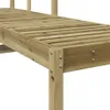 Design Sonnenliege 199,5x62x55 cm Kiefernholz Imprägniert, Produktbild-Vorschau 8