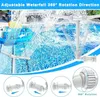 Einstellbarer Pool-Wasserfallbrunnen mit Adapterbelüfter Produktbild-Vorschau 3