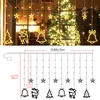Lichtervorhang Stern Lichterkettenvorhang 3M Fenster Produktbild-Vorschau 3