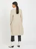 VILA Langer Cardigan Gemütliche Strickjacke mit Taschen Produktbild-Vorschau 3
