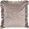 Federa VELVET 45x45 a balze rosa Anteprima dell’immagine prodotto 1