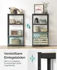 SONGMICS Standregal, 4 Ablagen, verstellbar, 40x80x160 cm, Produktbild-Vorschau 7