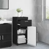 vidaXL Set di armadietti da bagno TULUM Black 37 x 31,5 x Anteprima dell’immagine prodotto 4