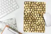 MuchoWow® Mauspad Mousepad Muster - Formen - Gold 18x27 cm Produktbild-Vorschau 5