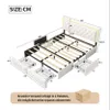 CDGlobal Bett 140 x 200 cm, Polsterbett, Doppelbettgestell, Produktbild-Vorschau 8
