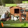 MyAnimal Hasenstall MH-03 | Hasenkäfig Zweistöckig - Produktbild-Vorschau 5