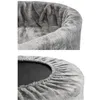 Close-up views of the plush lining and elasticated edge of a pet bed. Produktbild-Vorschau