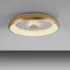 LED Deckenleuchte, messing, dimmbar, Fernbedienung, H 9,5 Produktbild-Vorschau 11