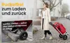 Einkaufstrolley klappbar mit Lufträdern 45 kg – Produktbild-Vorschau 11