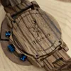 Holzwerk BOCHUM Herren Holz Uhr Chronograph & Tachymeter, Produktbild-Vorschau 5