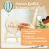 AMARI ® Meilensteinkarten Baby aus Holz - 42 Meilensteine Produktbild-Vorschau 5