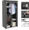 SONGMICS Kleiderschrank mit 1 Kleiderstange 6 Ablage Produktbild-Vorschau 4