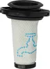 A close-up of a vacuum cleaner filter with a blue diagram on it. Produktbild-Vorschau