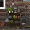 Clayre & Eef Decoratieve gieter, 47x18x39 cm, grijs, metaal Productafbeelding-voorbeeld 4