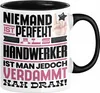 Handwerker Geschenk Tasse Lustige Geschenkidee für Produktbild-Vorschau 1