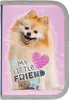 Dolce Pomerania Il mio piccolo amico astuccio a due lembi Anteprima dell’immagine prodotto 1