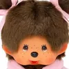 Dívka v županu s copánky | 20 cm panenka Monchhichi | Móda Náhled obrázku produktu 2