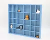 Woodweaver | Holzregal 28 Fächer | 45x40x3,5cm | Blau | Produktbild-Vorschau 1