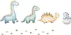 Detská postieľka LUK s bočnicou 140x70 Dinosaury Náhľad obrázku produktu 3