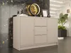 A modern living room with a stylish sideboard, decorative lamp, and a large plant. Anteprima dell’immagine prodotto