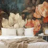 Muralo Vlies Fototapete BLUMEN Blätter Pflanzen Retro Stil Produktbild-Vorschau 4