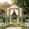 COSTWAY, Arco per rose 203x203x296 cm, in metallo, con Anteprima dell’immagine prodotto 2