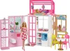Barbie mit Wohnung Puppenhaus mit Figur, Möbel und Zubehör, Produktbild-Vorschau 2