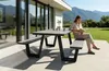 Picknicktisch Coffee Bay | Grau | Aluminium & Polywood Produktbild-Vorschau 4